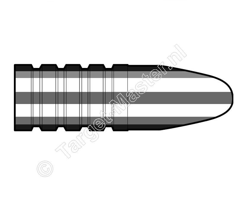 Lyman Kogel Gietmal Geweer kaliber 40 ROUND NOSE 400 grain